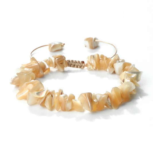 Bohemia Natural Sea Shell Charm Bracelet