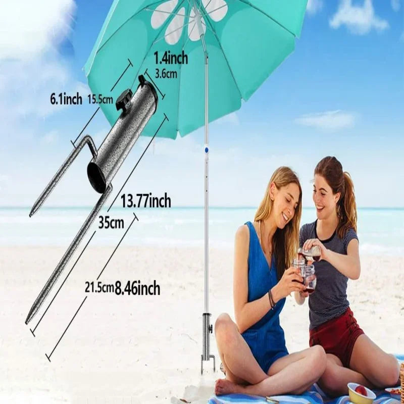 Adjustable Beach Umbrella Ground Stand