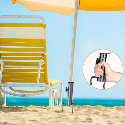 Adjustable Beach Umbrella Ground Stand