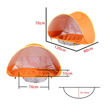 Baby Beach UV Protection Sun Shelter
