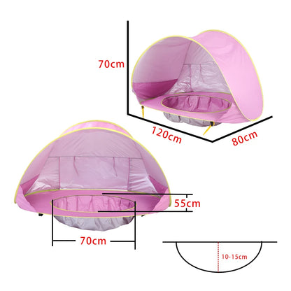 Baby Beach UV Protection Sun Shelter