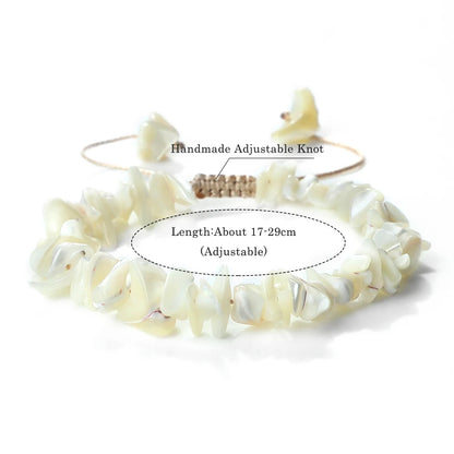 Bohemia Natural Sea Shell Charm Bracelet