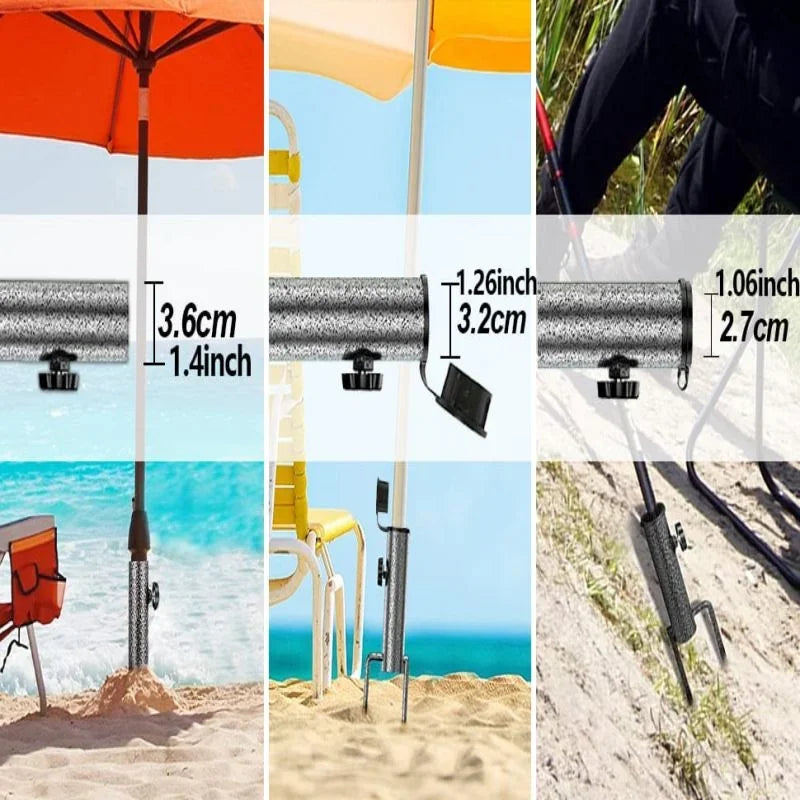 Adjustable Beach Umbrella Ground Stand
