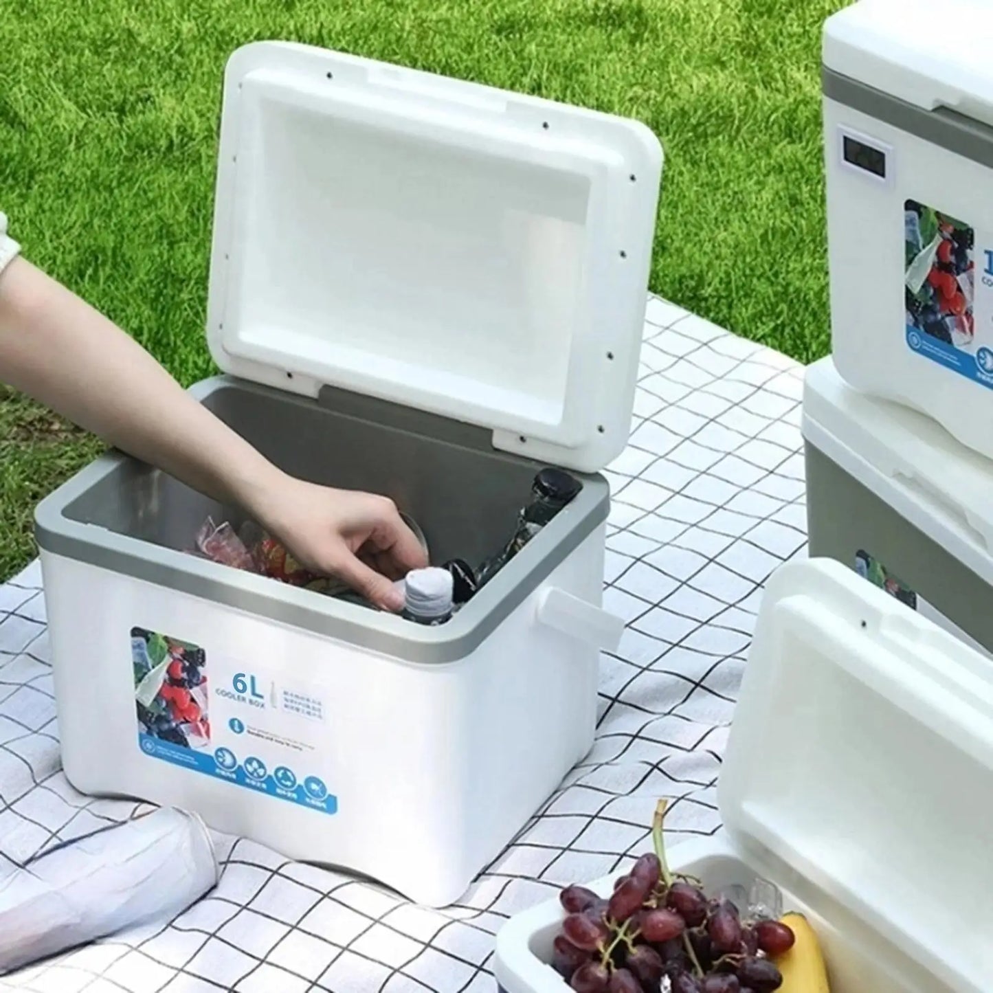 Portable Insulated Cooler Box