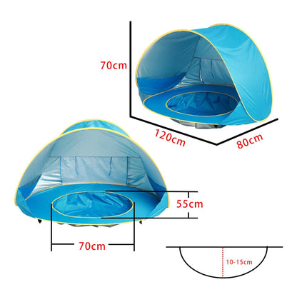 Baby Beach UV Protection Sun Shelter