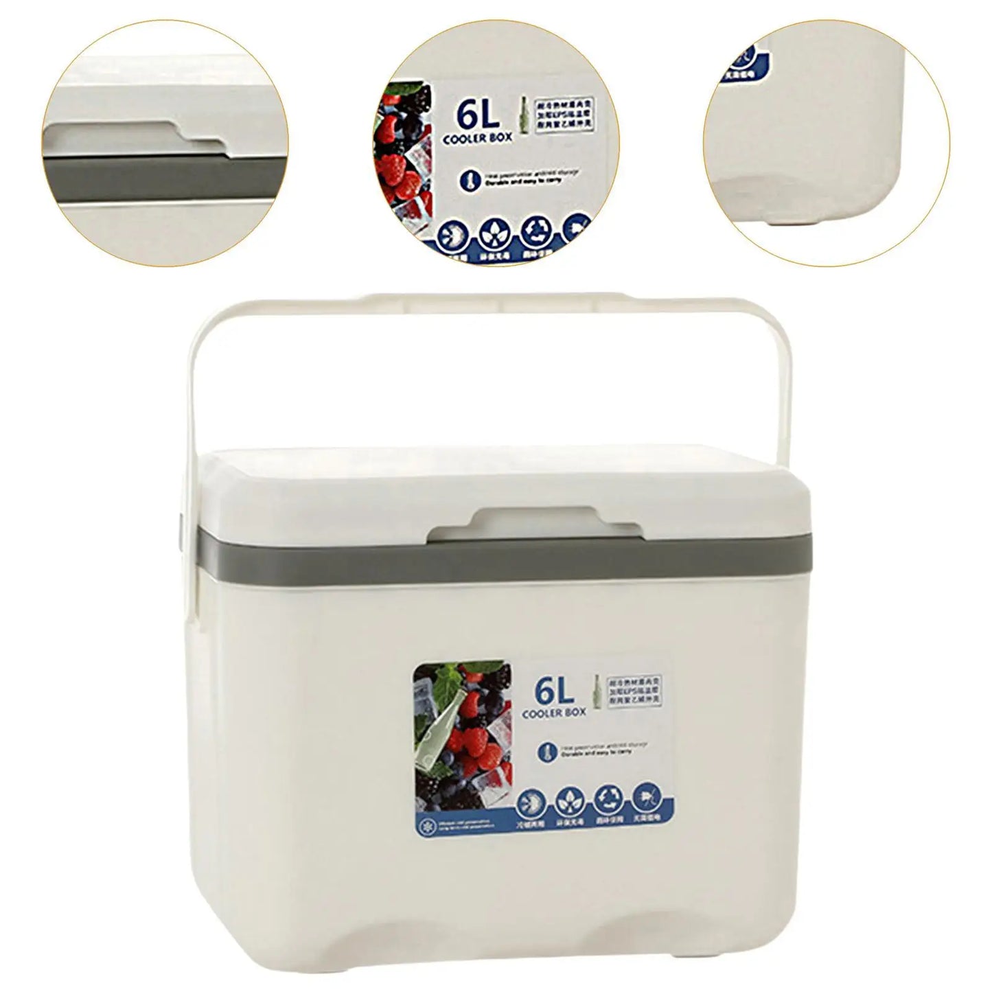 Portable Insulated Cooler Box