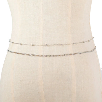 Double Layer Bikini Waist Chain