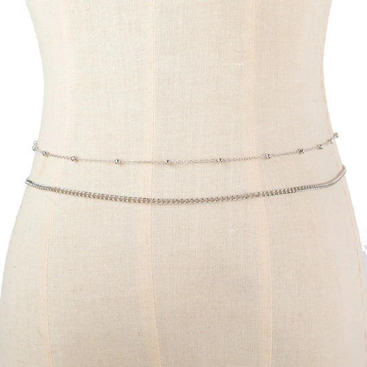Double Layer Bikini Waist Chain