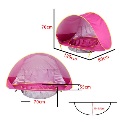Baby Beach UV Protection Sun Shelter