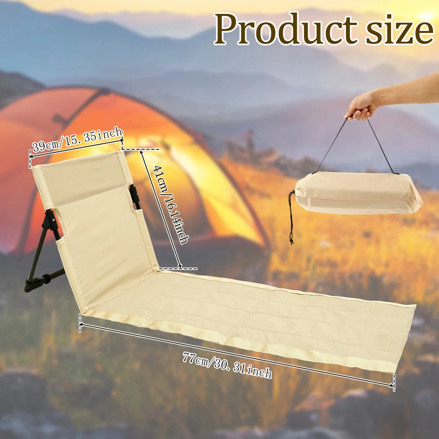 Foldable Beach Camping Chair