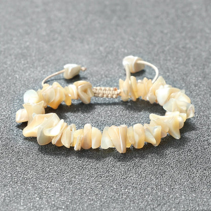 Bohemia Natural Sea Shell Charm Bracelet