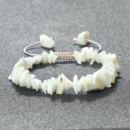 Bohemia Natural Sea Shell Charm Bracelet