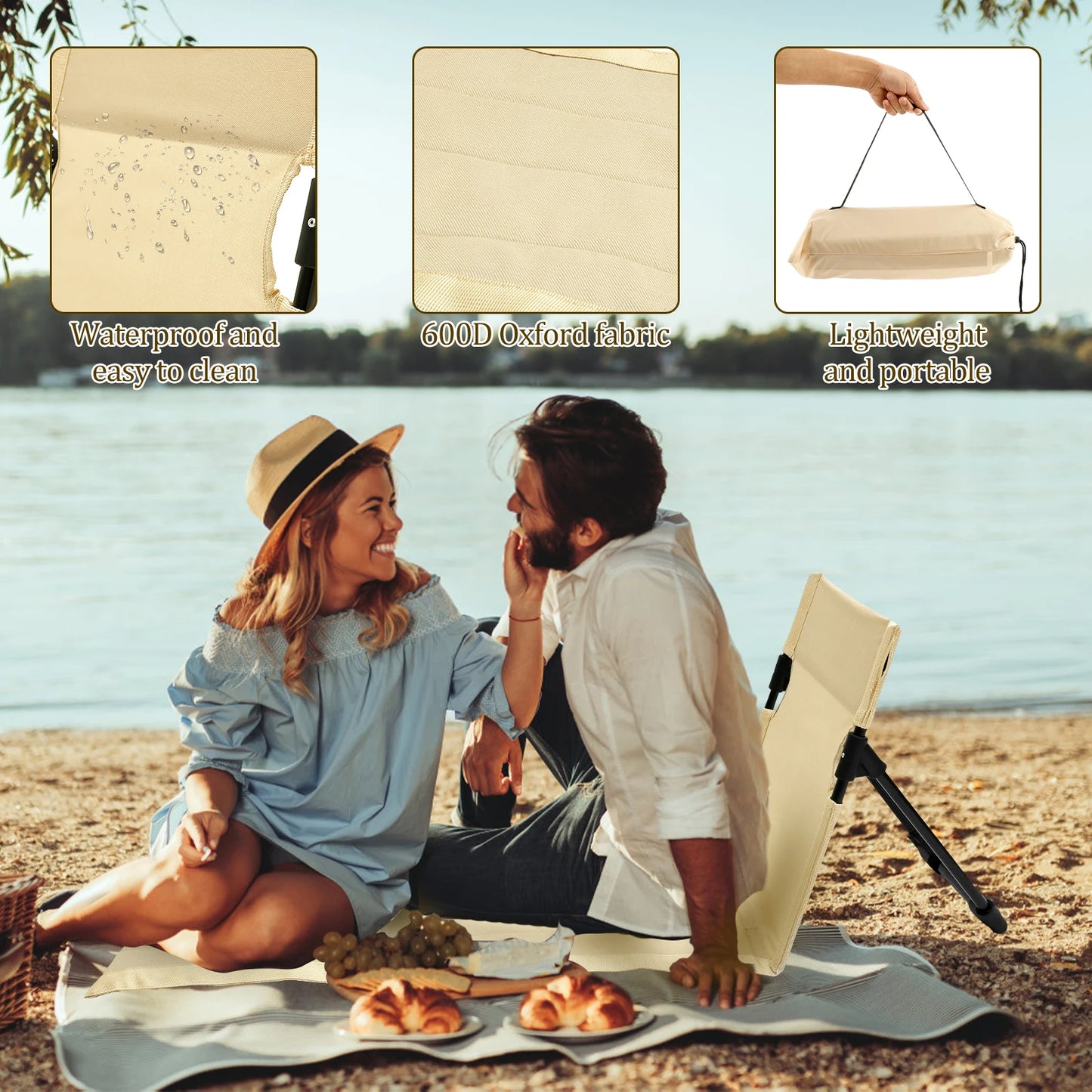 Foldable Beach Camping Chair