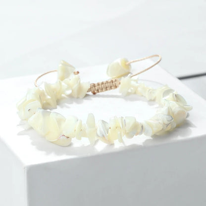Bohemia Natural Sea Shell Charm Bracelet