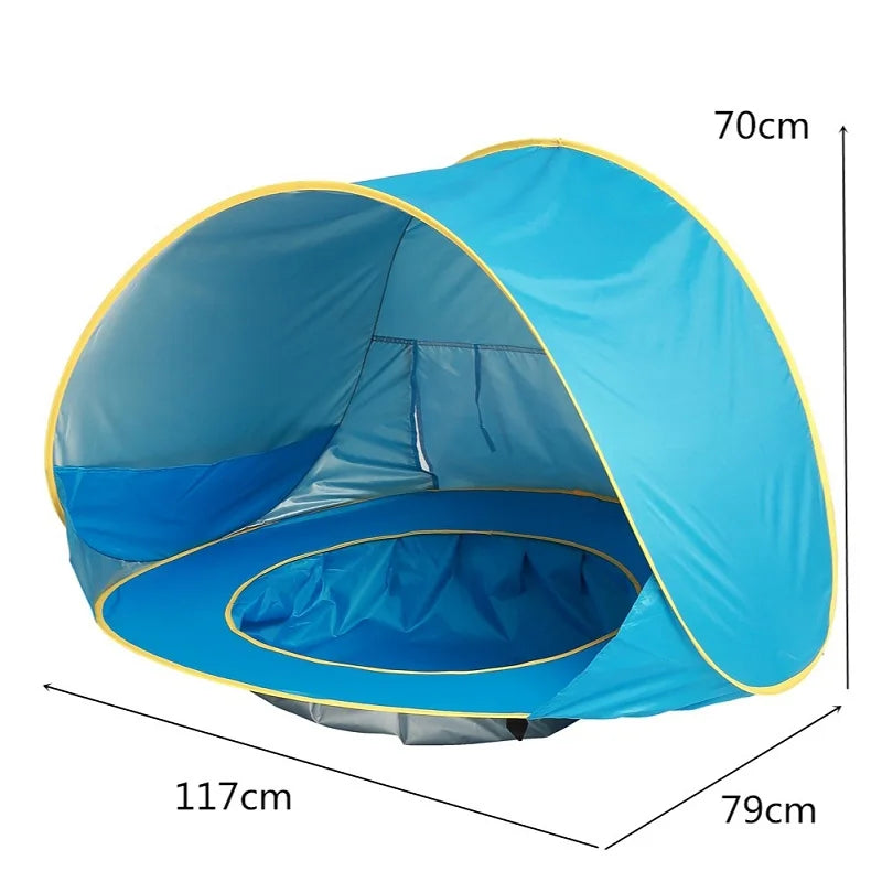Baby Beach UV Protection Sun Shelter