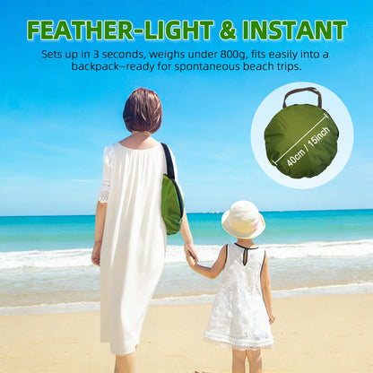 Pop-Up Beach Sun Shade Tent